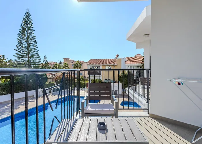 Apartamento Danaos Seaside 102 With Pool In Tourist Area Paphos